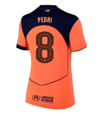 Barcelona Pedri Gonzalez #8 Tredjetrøje Dame 2025-26 Kortærmet